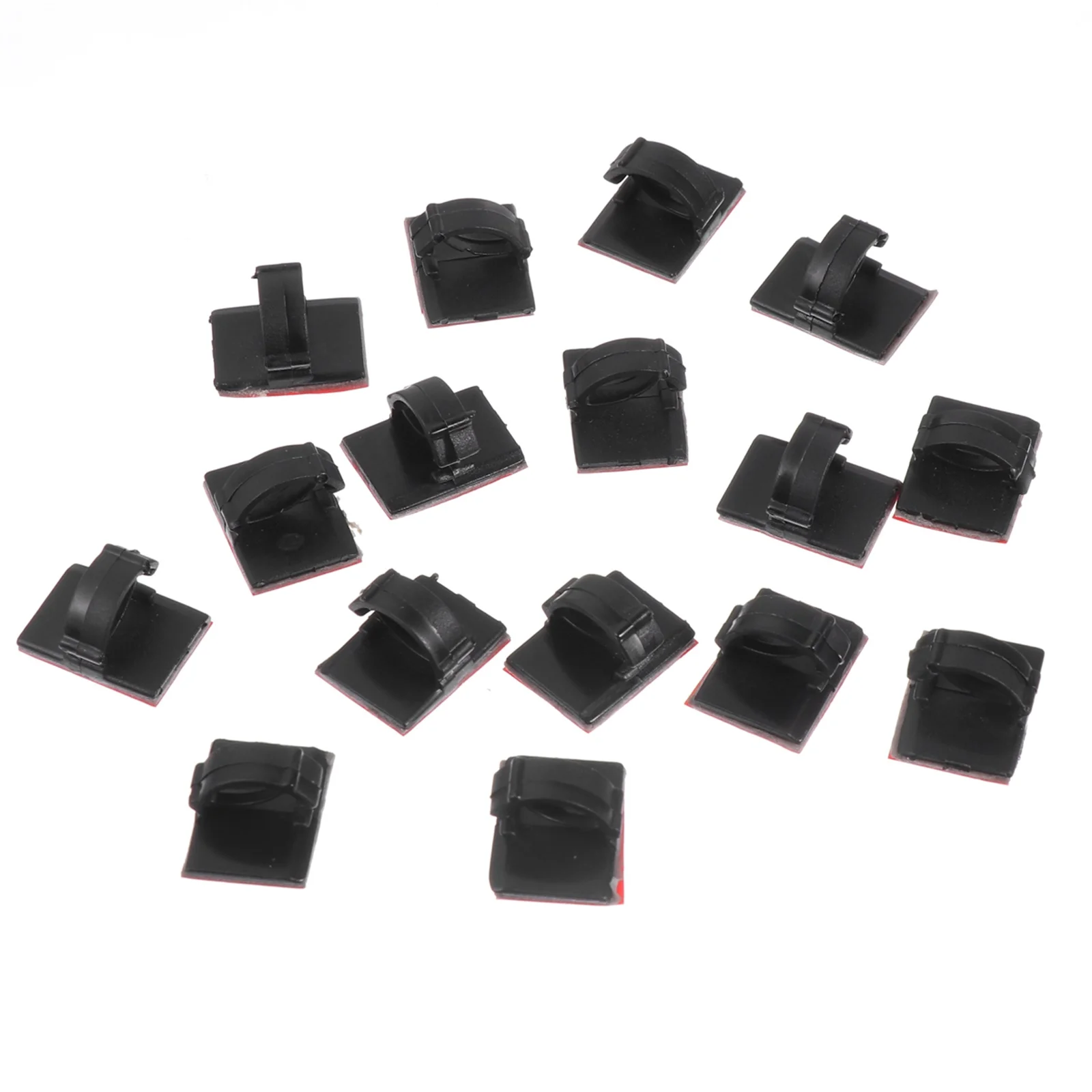 

100 pcs Cable Clips Adhesive Plastic Wire Organizer Charging Cord Management Heavy Duty Durable Strong Insulation Corrosion