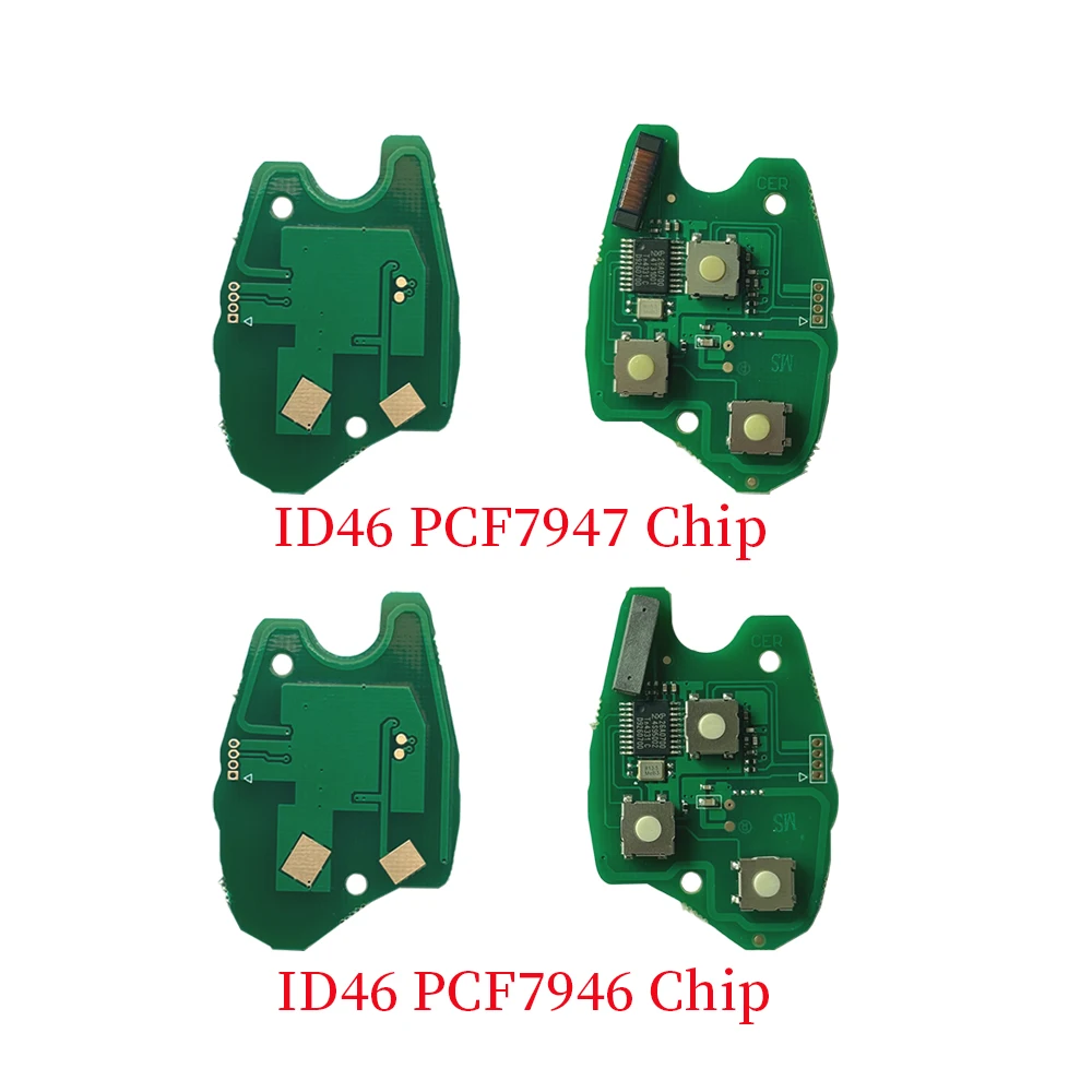 Liberty ID46 PCF7946/7947 Car Remote Key for Renault Trafic Duster Master Modus Clio 3 Twingo Movano Dacia Logan Sandero Kangoo