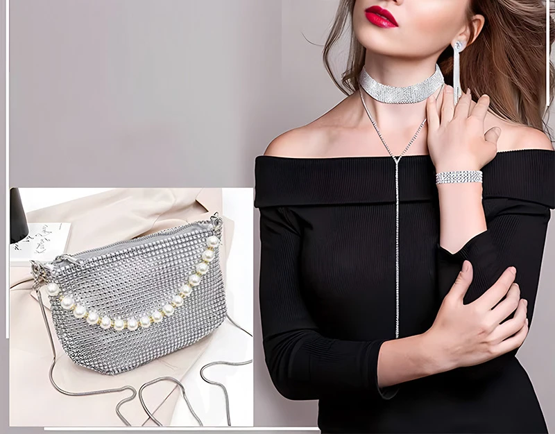 5ชิ้น70s ชุดอุปกรณ์เสริมสำหรับผู้หญิงชุดดิสโก้สำหรับปาร์ตี้ฮาโลวีนคริสต์มาส