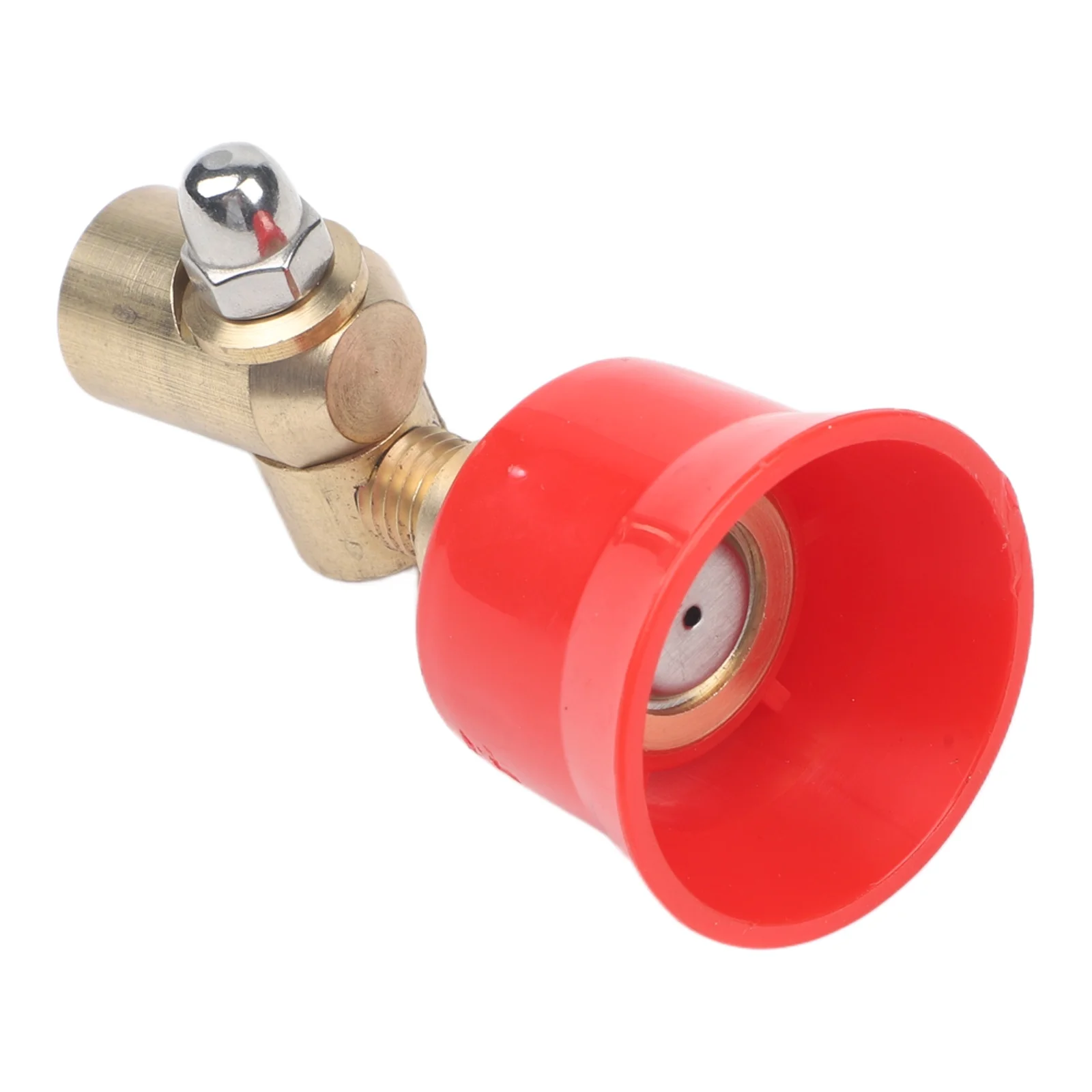 Copper Garden Sprinkler Adjustable Spraying Nozzle 14*1.5 Adjustable Garden Sprayer 180 Adjustable Design Efficient Coverage