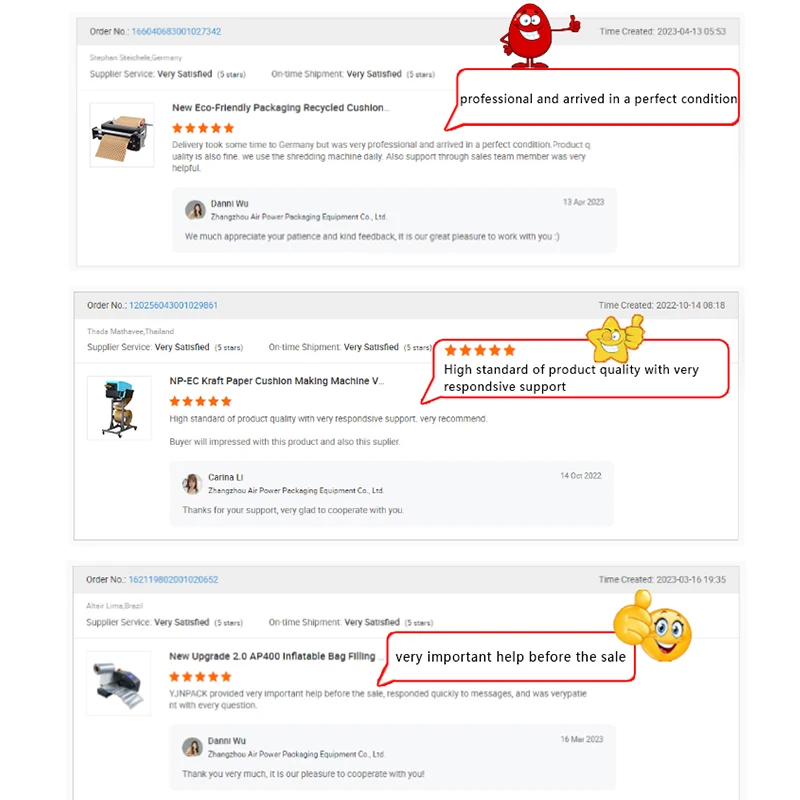 اختراع الشركة المصنعة المهنية التلقائي صنع وسادة وسادة التعبئة والتغليف الفراغ ملء كرافت آلة تغليف الفقاعات الورقية