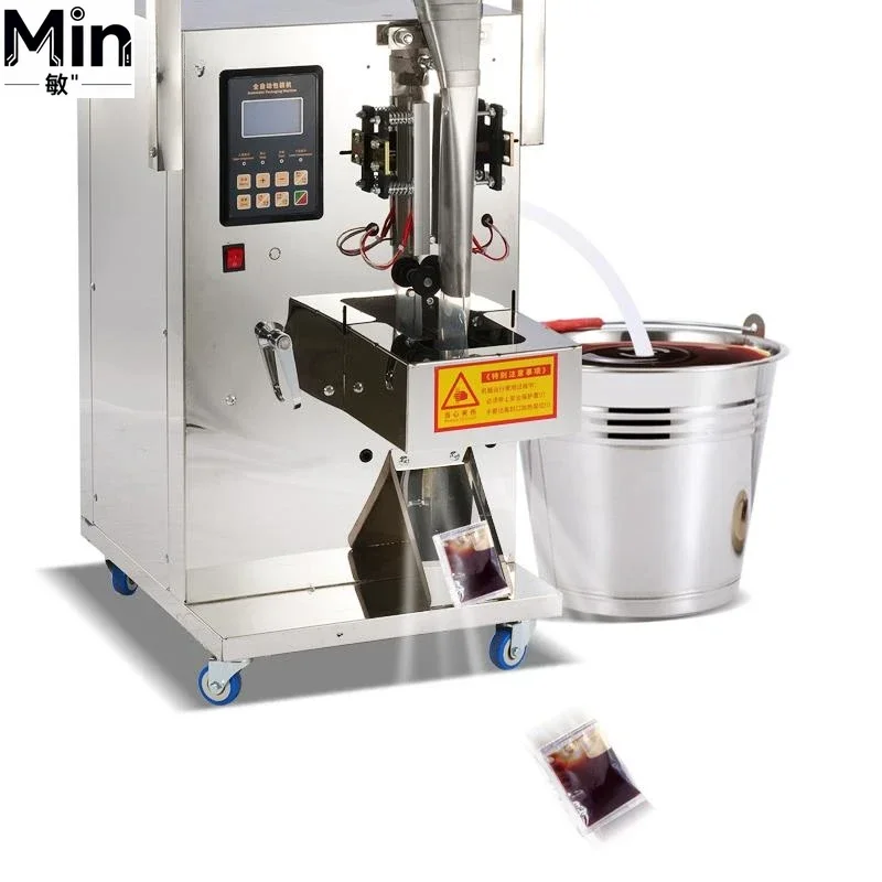 Full Automatic Fruit Juice Liquid Filling Sachet Making Sealing Packaging Machine for Beverage