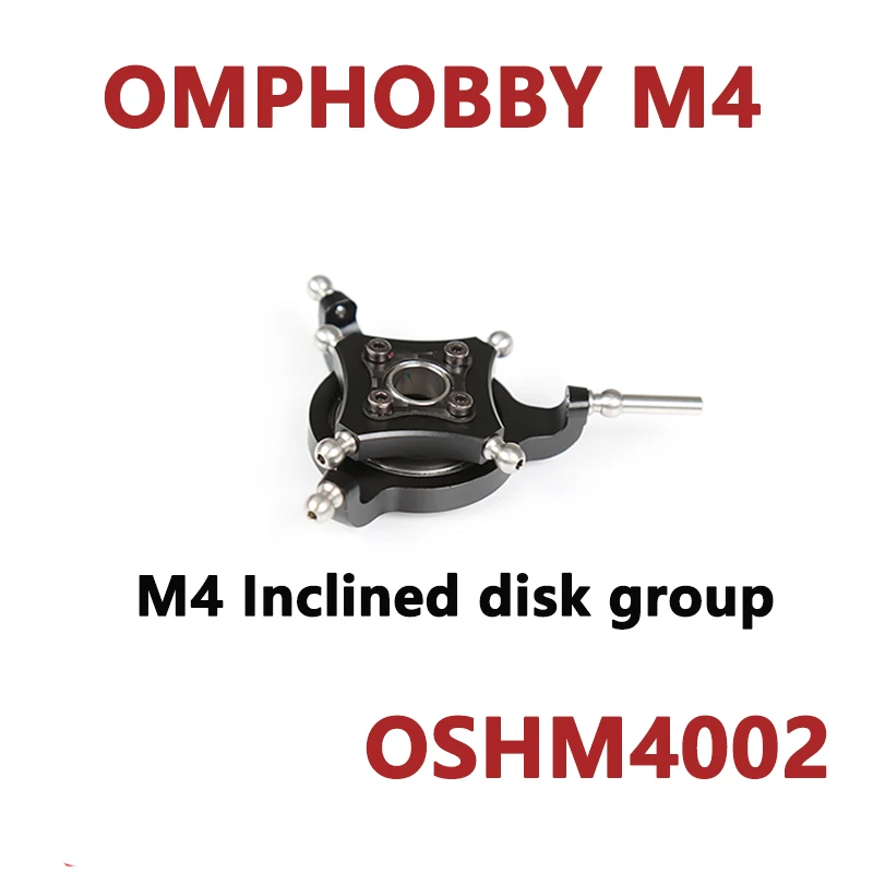 

OMPHOBBY M4 RC Helicopter Spare Parts Inclined Disk Group Black and Silver OSHM4002