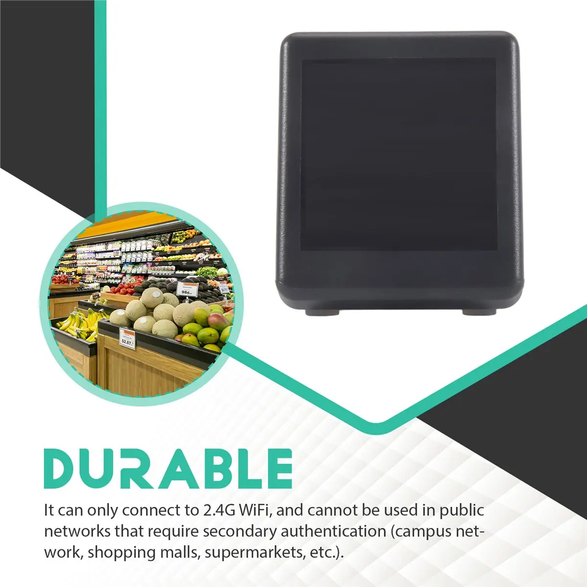【~ New Y24A】New 2.4G WiFi Crypto Tracker Crypto Price Displayer 300 Major Cryptocurrencies Can Be Switched Freely for A