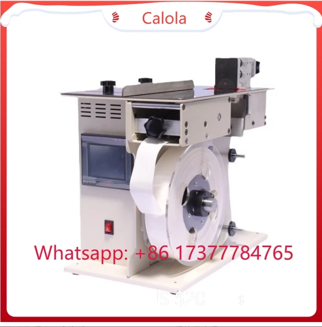 Semi-Automatic Small Corner Labeling Machine Color Box Corner Seal Paper Box Packaging