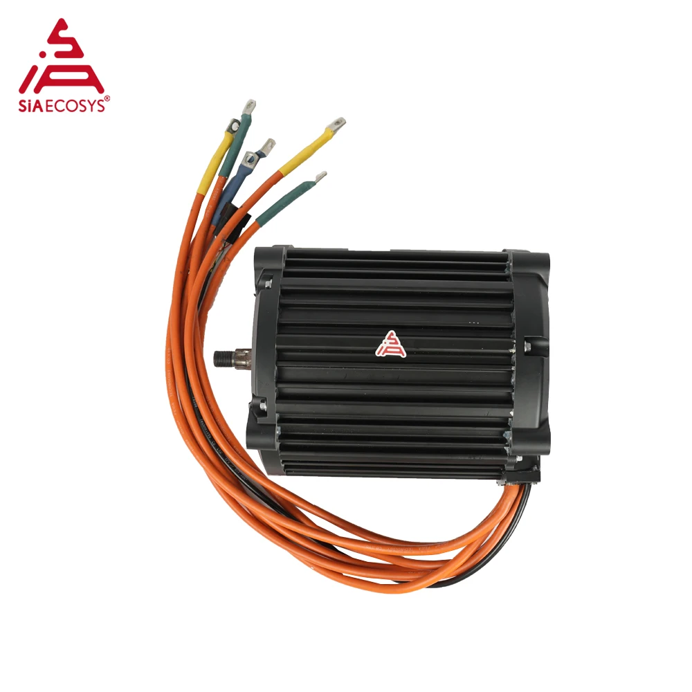 QSD180C-120H New Arrival 20000W 72V Air Cooling Hairpin Motor for E-Motorcycle High Performance Electric Vehicle Component