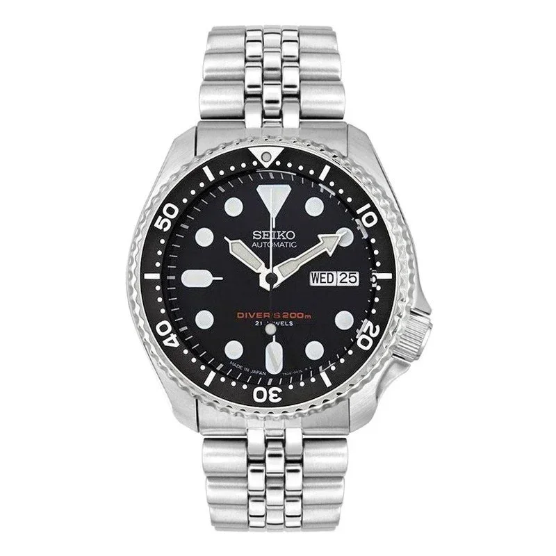ساعة سيكو SKX009-K1/K2 ستانلس ستيل للرجال Water Ghost أوتوماتيكية للأعمال