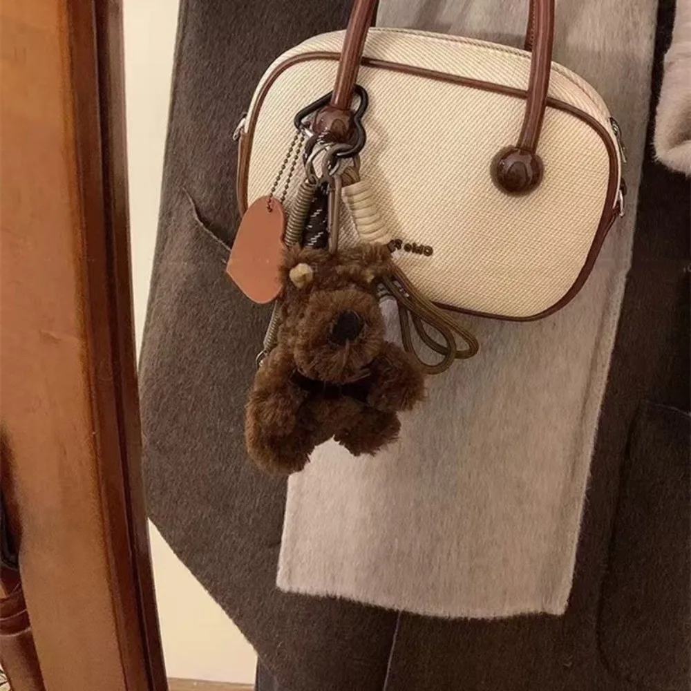 

Креативный мультяшный брелок для собак, куклы, подвесной орнамент, кулон в виде щенка, рюкзак, брелок для ключей, сумка, аксессуары