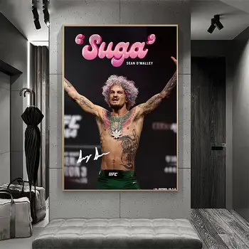 אליפות הלחימה האולטימטיבית פוסטר UFC אומנויות לחימה משולבות ייחודי עיצוב הדפסי בד קיר אמנות תמונות בית חדר קישוט 10 best sales פוסטרים של UFC - №1