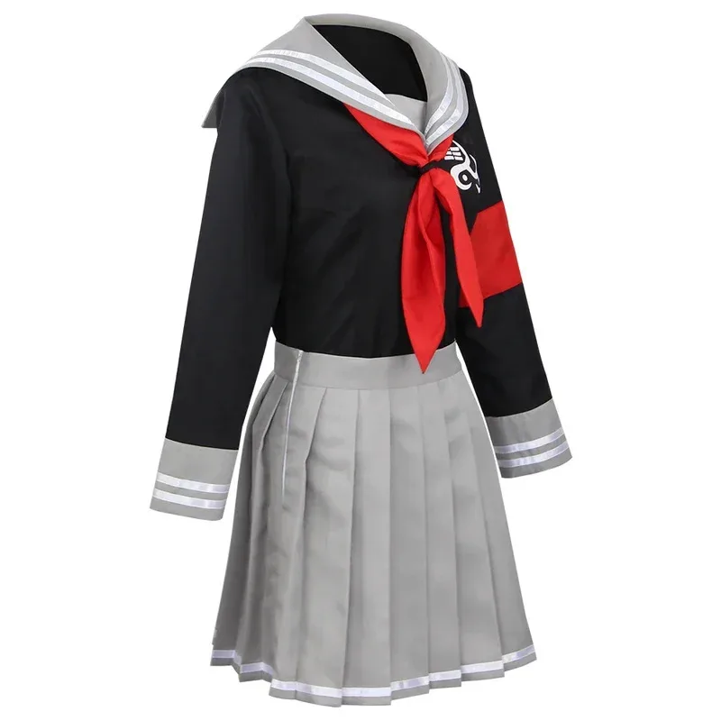 Disfraz de cosplay de Peko pekoyama, uniforme de anime Super Danganronpa para mujer, Halloween