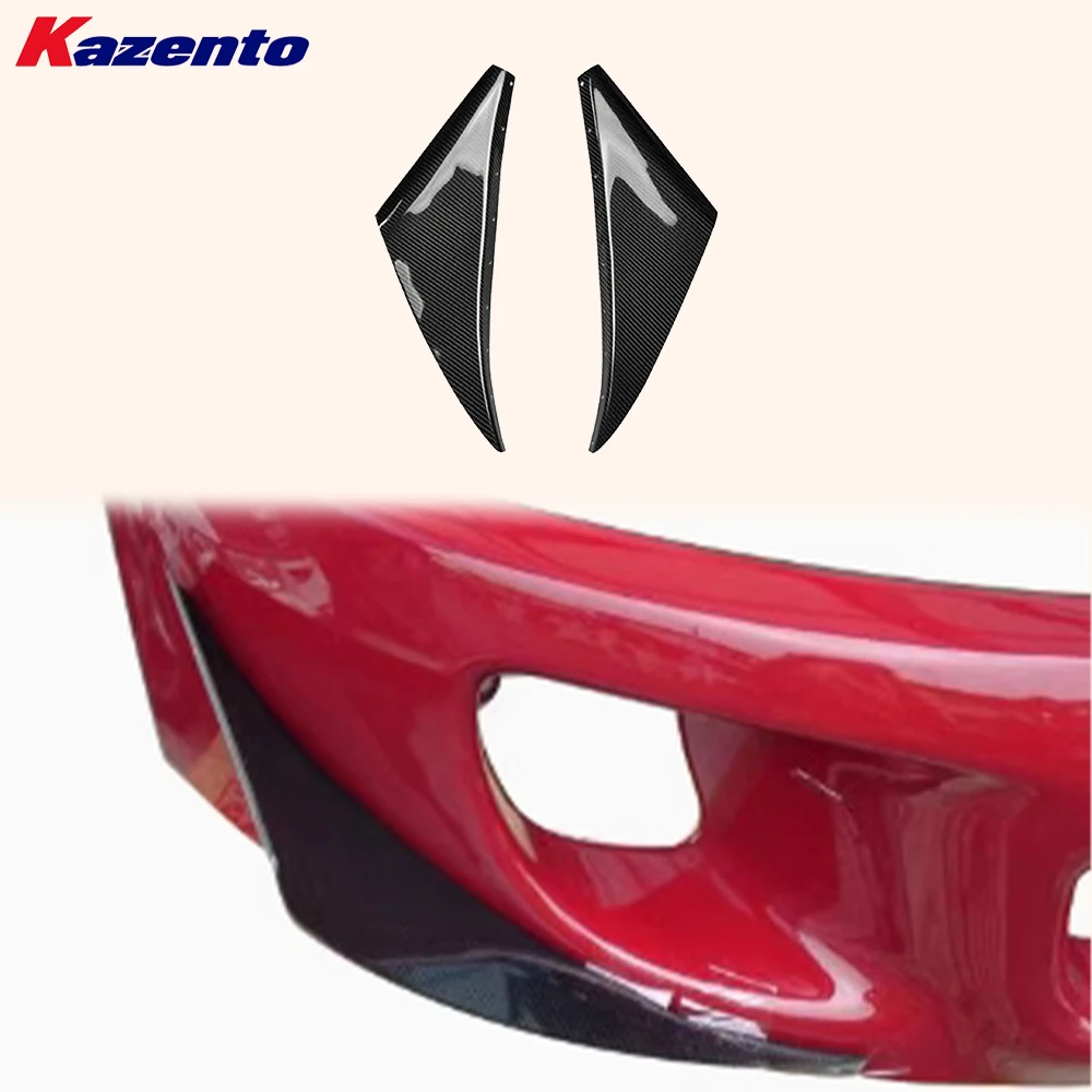 

Передний бампер, 2 шт., углеродное волокно в стиле KZ для Supra MK4 JZA80 1993-1998 годов