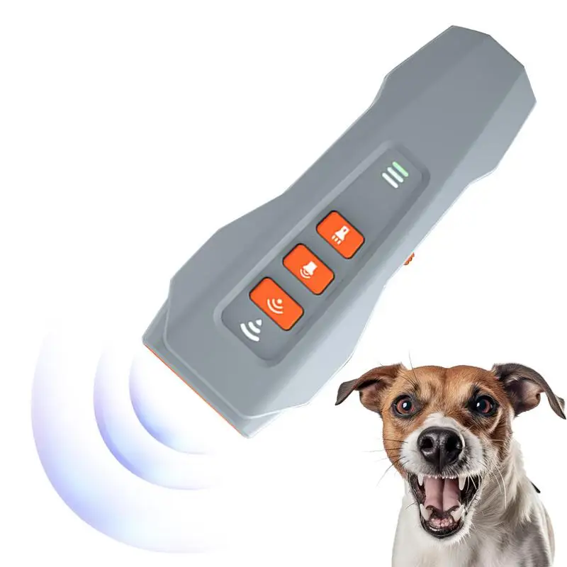 Anti Barking Devices For Dogs Professional Pet Training Tool Long-range Ultrasonic Rechargeable Dogs Anti Bark Device Stops Bad