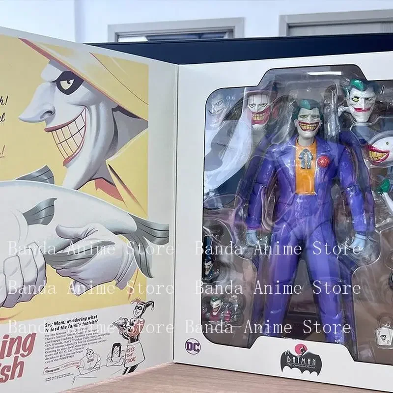 DC Mondo Joker 1/6 30CM Figurka Akcji Batman Animowana Figurka Articulowana - Skala 1:6 12-calowa Wersja Deluxe Kolekcjonerski Prezent Zabawka
