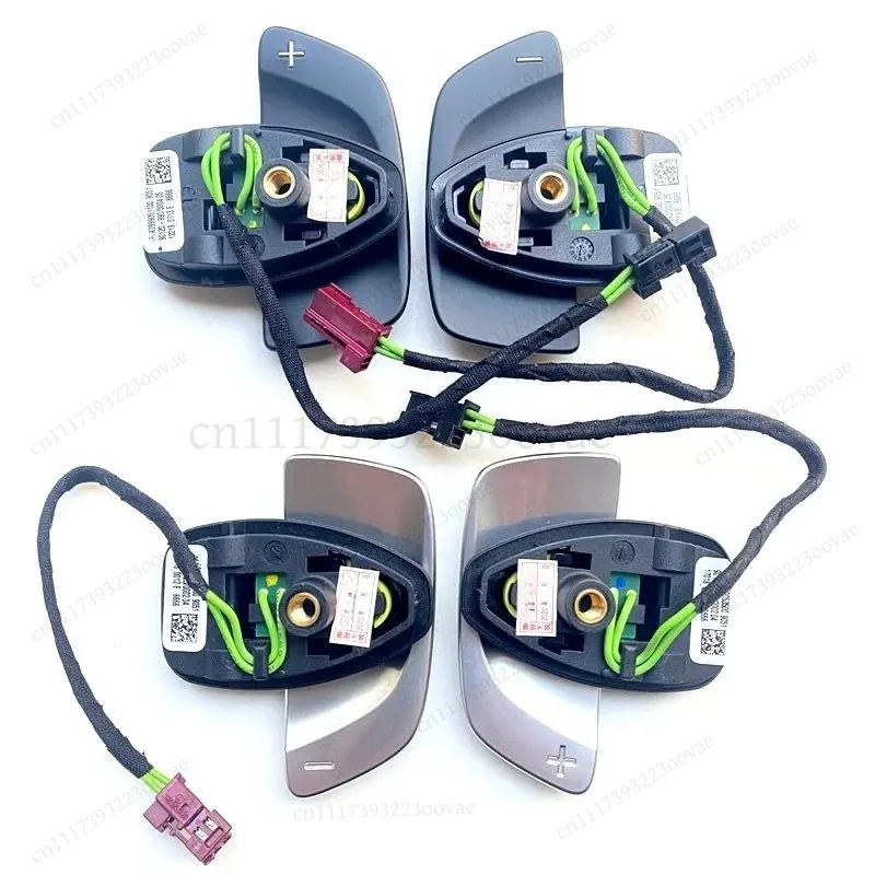Universal Car Steering Wheel Shift Paddle Extension Black Silver Pair Upgrade Accessories Auto Sedan High Quality