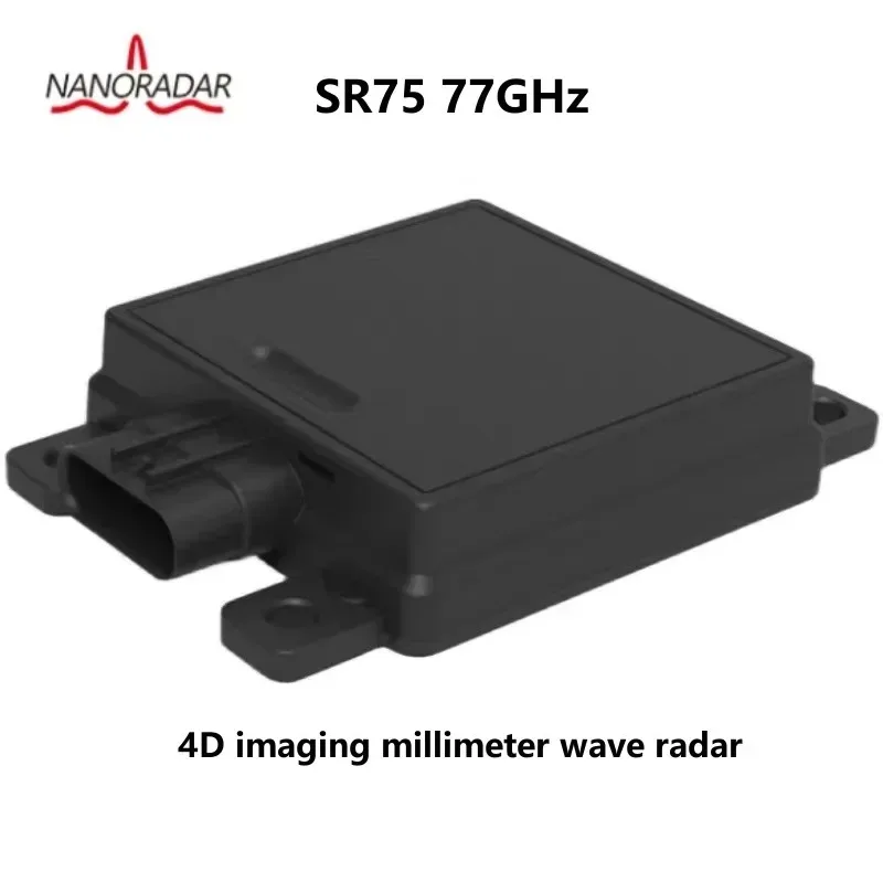 Nanoradar SR75 4D Point Cloudy millimeter wave radar sensor for Low Speed Vehicle ADAS