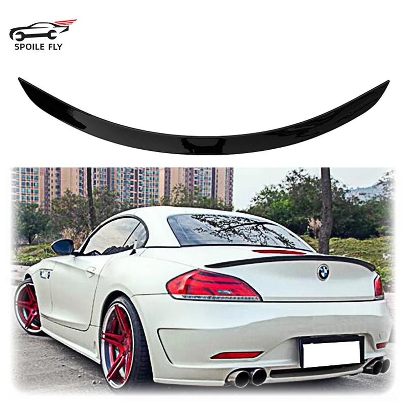 

High Quality ABS Body Kit Accessories For BMW Z4 E89 2009-2016 Car Rear Spoiler Wing Glossy Black Or Carbon Fiber Look Paint