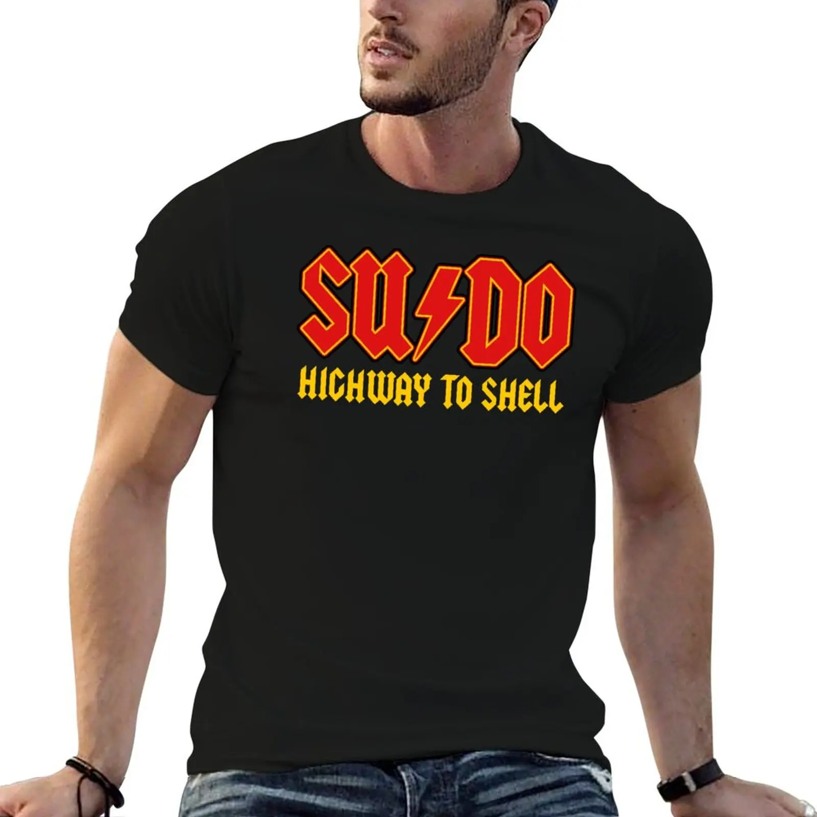 

Sudo Rm Highway To Shell Linux Programmer T-Shirt anime t shirts oversize funny t shirts man cotton t shirt pack T-Shirt