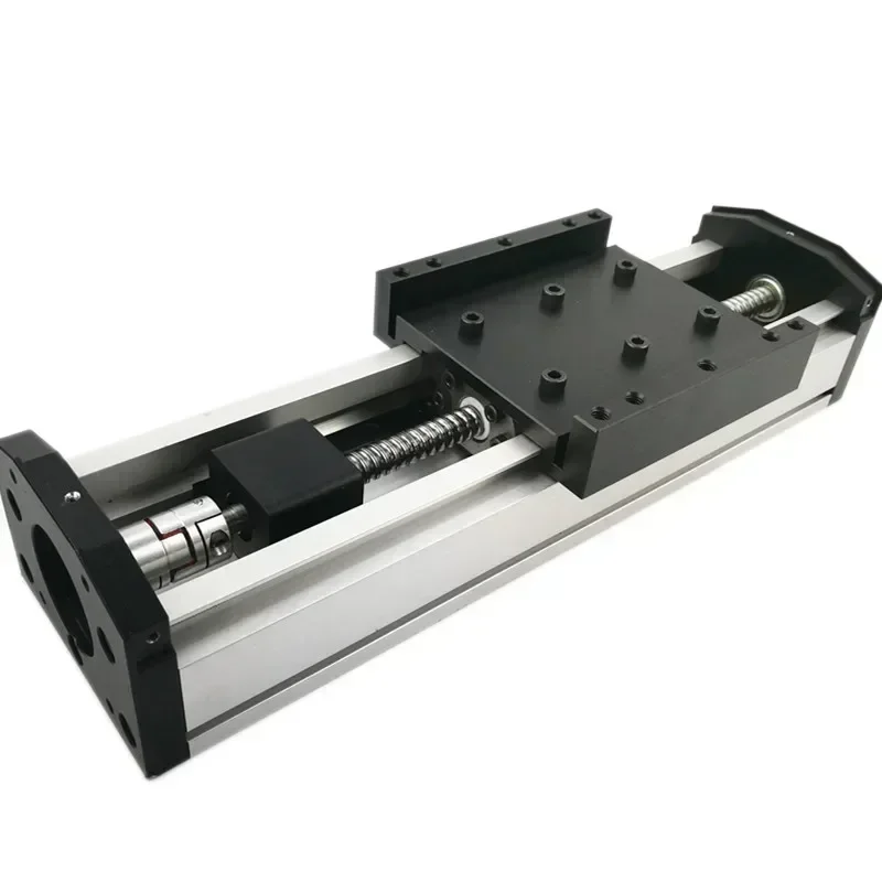 Dust Cover 90mm Width 100-1500mm Stroke SFU1605 1610 For Nema 23 Stepper Motor Fully Enclosed Linear Rail Guide Slide Stage