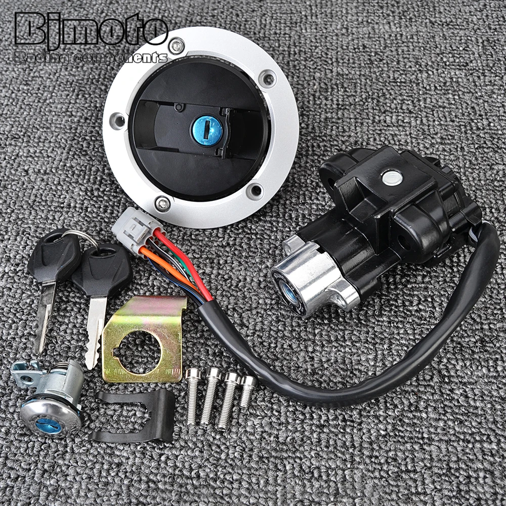 

DL 650 Fuel Gas Cap Ignition Switch Seat Lock with Key Kit For Suzuki 37000-11851 DL 650 1000 V-Strom 37101-31840 DL1000