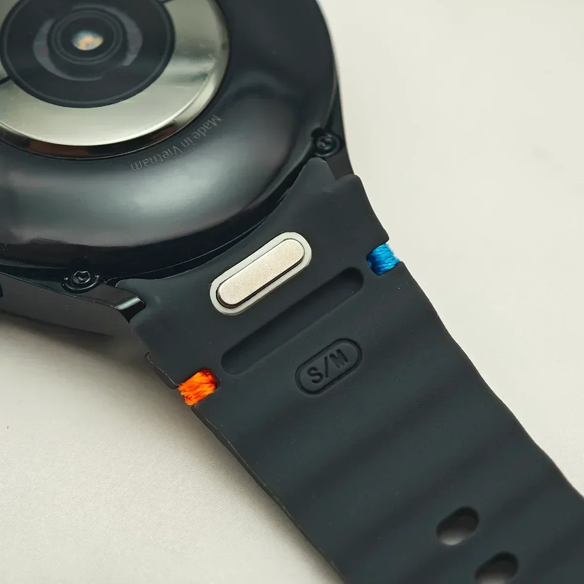 الرسمية 1:1 سيليكون حزام لساعة سامسونج جالاكسي 7 6 5 4 44 مللي متر 40 مللي متر 5Pro 45 مللي متر الفرقة غالاكسي ساعة 6 4 الكلاسيكية 43 مللي متر 47 مللي متر سوار #2