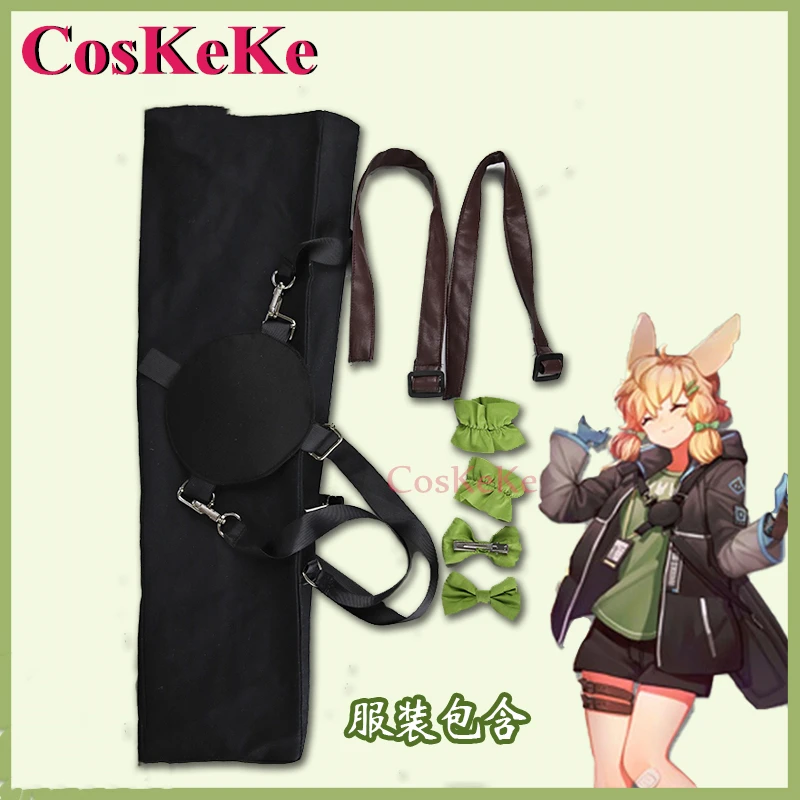 Coskeke Kroos Cosplay Anime Game Arknights Kostuum Mode Mooie Unifroms Halloween Party Rollenspel Kleding S-XL Op Maat