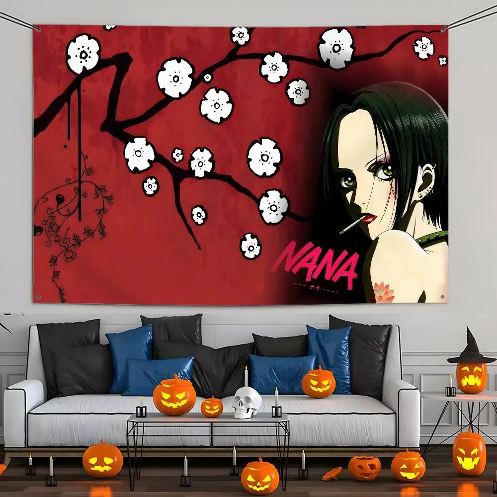 Anime N-nana Flagge Benutzerdefinierte Flaggen Wandbehang Tapisserie Outdoor Dekorative Flagge Hintergrund Decke
