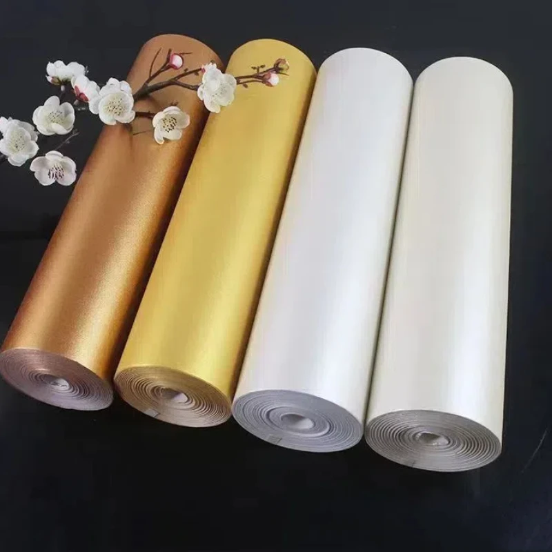 Long Scroll Xuan Paper Gilding Calligraphy Practice Treated Xuan Paper Chinese Style Brush Small Regular Script Rice Paper