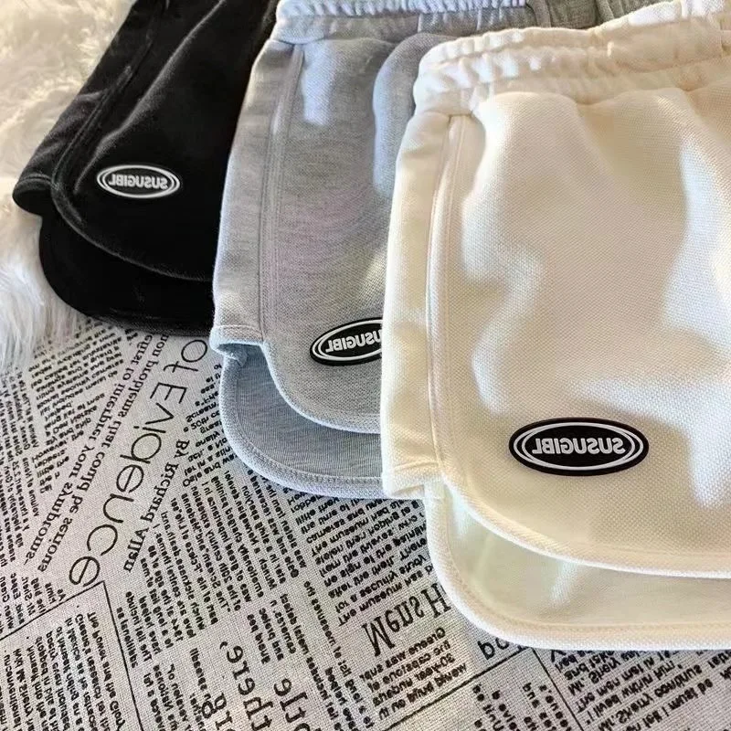 Sports Shorts for Women, Summer New Style, Trendy and Spicy Girl, High Waist, Loose Fit, Student, Casual Girl