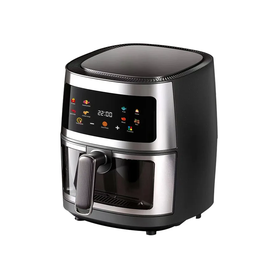 Large capacity 220v multifunctional smart 6L visual air fryer