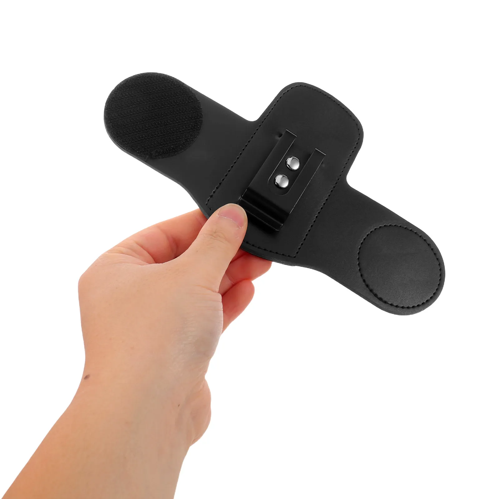 Stethoscope Holder Clip PU Black Hip Holster Secure Belt Clip Stethoscope Protector Case Nurse Doctor Accessories