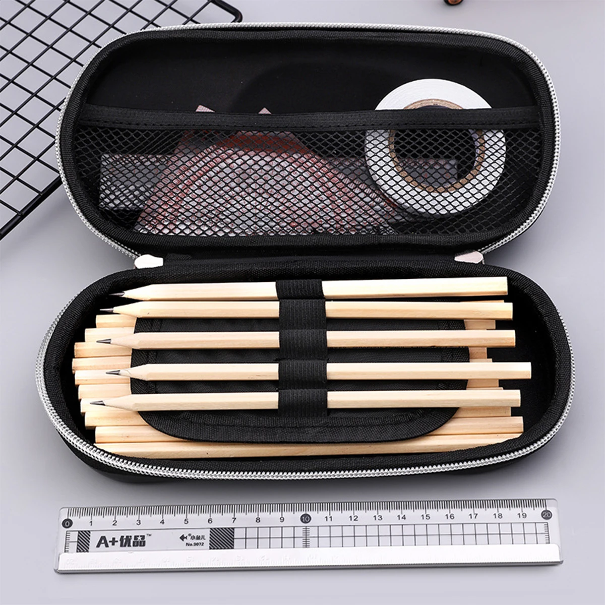 Durable 3D Stationery Box Stereo Sports Car Hard Shell Pencil Case Large Capacity Multi-function Pencil Bag Boy Gift