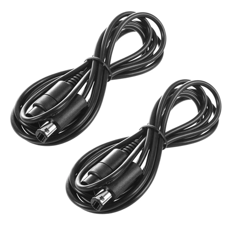 2Pack Controller Extension Cable for Game Cube Controller Nickel Plated Cable