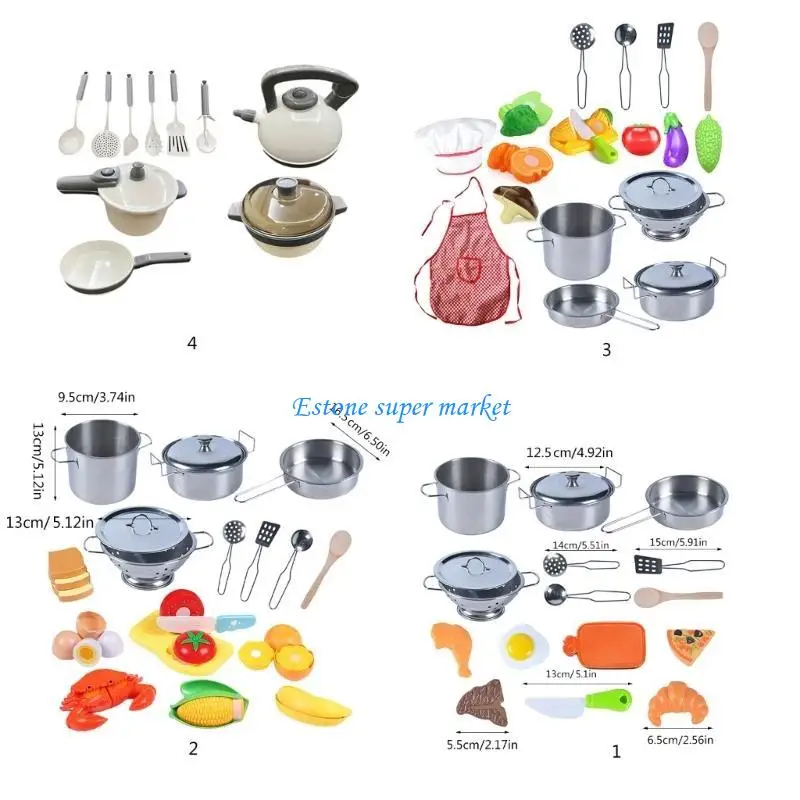 090b Simulação Crianças Utensílios cozinha Toy Finque Finque