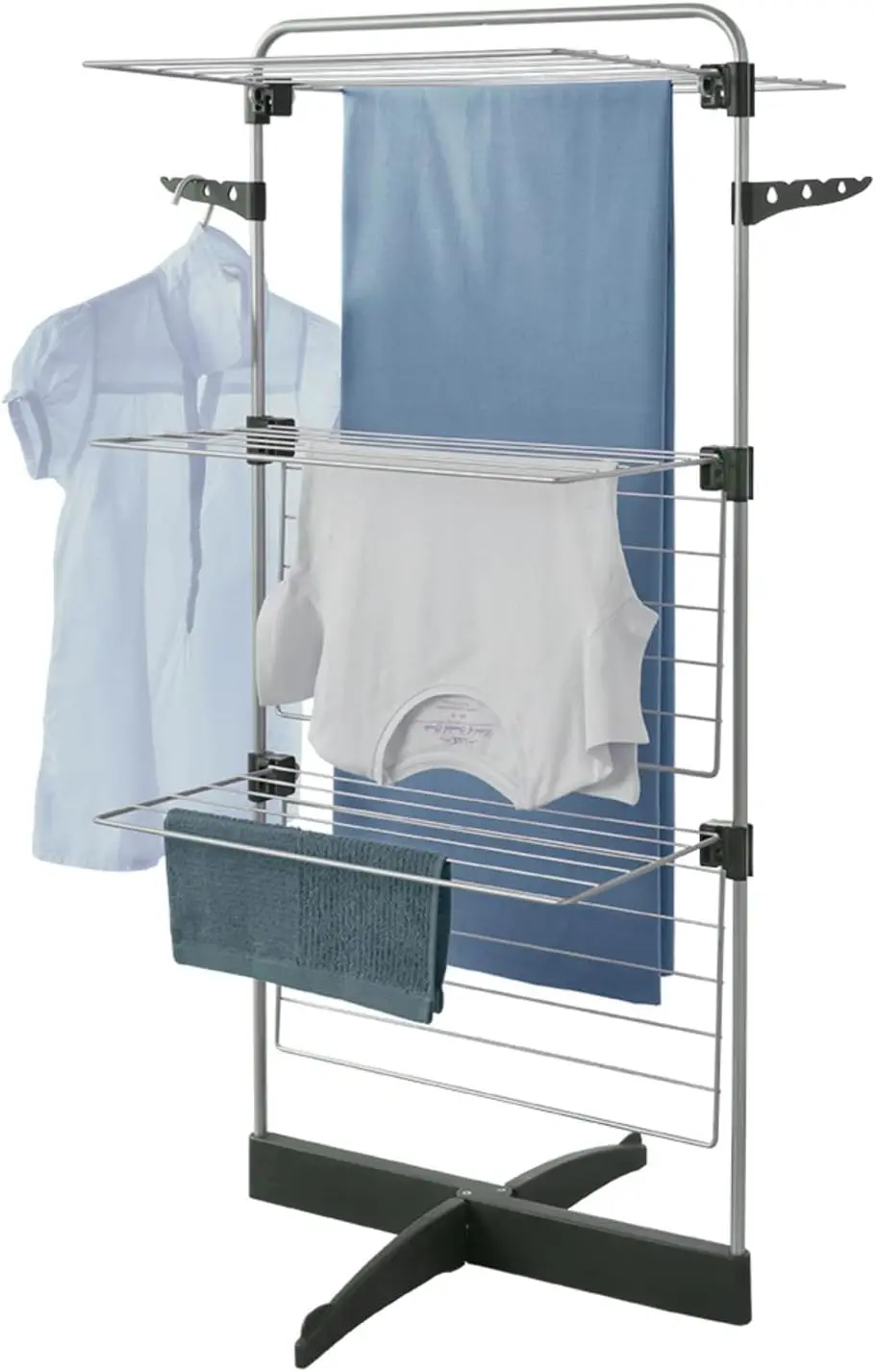 Clothes Drying Rack Thunder 22 m Grey