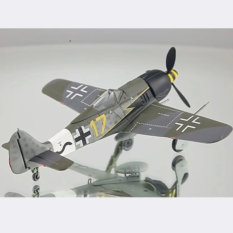 Diecast 1:72 Scale 50256 German FW190A-8 FW190A fighter Alloy Finished Simulation Model Static Decoration Souvenir Gifts For Boy