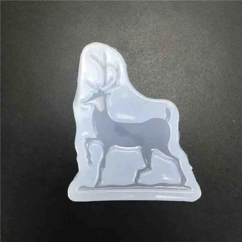 Diy Handmade Deer Bake Cake Mould Chocolate Decorate Biscuit Kitchen Tools Aroma Plaster Mold