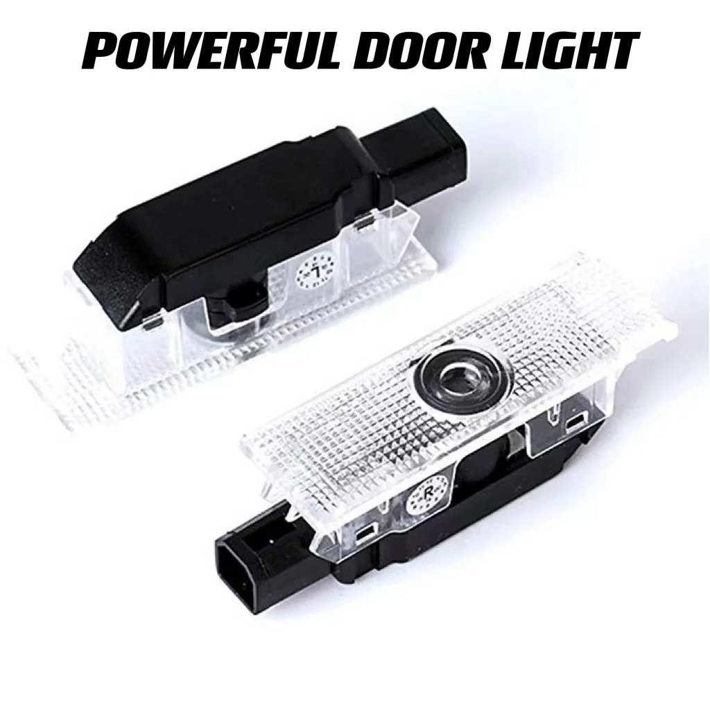 LED Light Car Door Welcome proiettore luci Ghost Shadow lampada di cortesia per Dodge Challenger SRT Demon Scat Pack Badge Accessorie