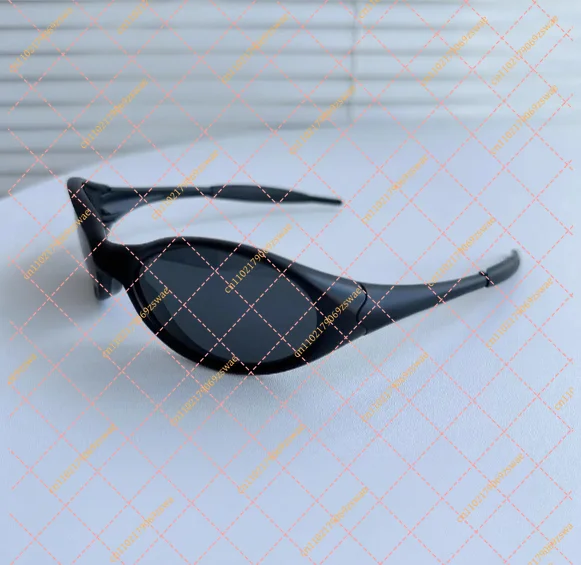 Y2K Retro Shield Sunglasses, Silver Industrial Wraparound Cycling Glasses UV400