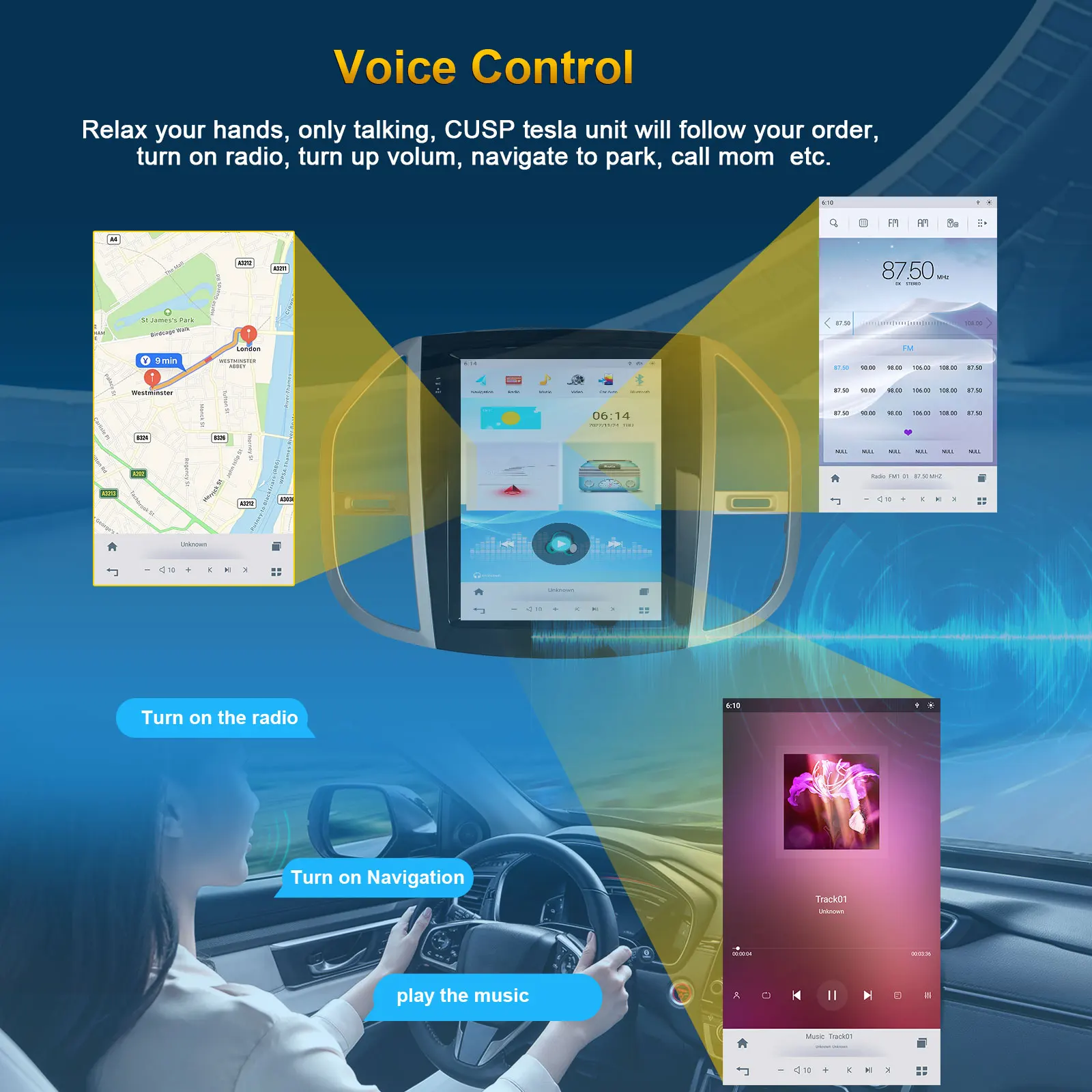 For Hyundai Veloster 2011-7 inch center control scr 12.1inch center control screen car Bluetooth carplay Android  navigation