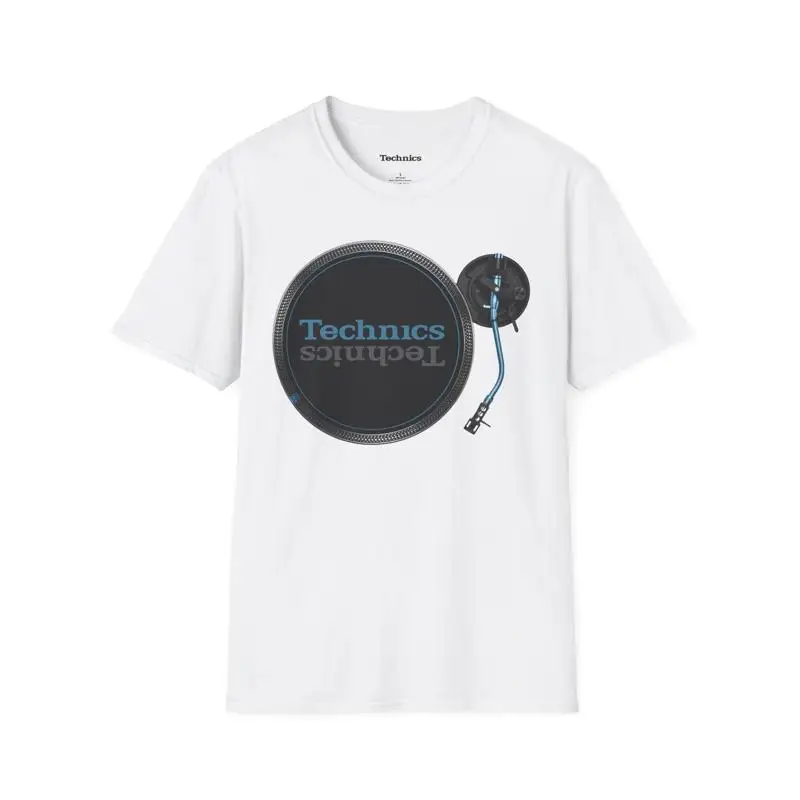 Technics Sl1200 Turntable Design Dj T Shirt White