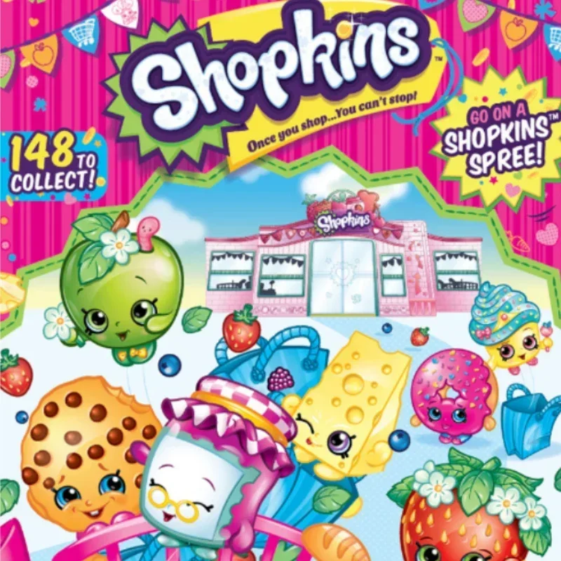 Picture 7: Shopkins Season Blind Box 1/2/3 Shopping Elf Set Toy Supermarket Kitchen Scene Dollhouse Miniature Girl Children's Birthday Gift