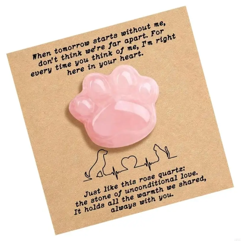 Pet Remembrance Paws Print Tokens for Pocket Carry and Display, Loss of Pet J0MC