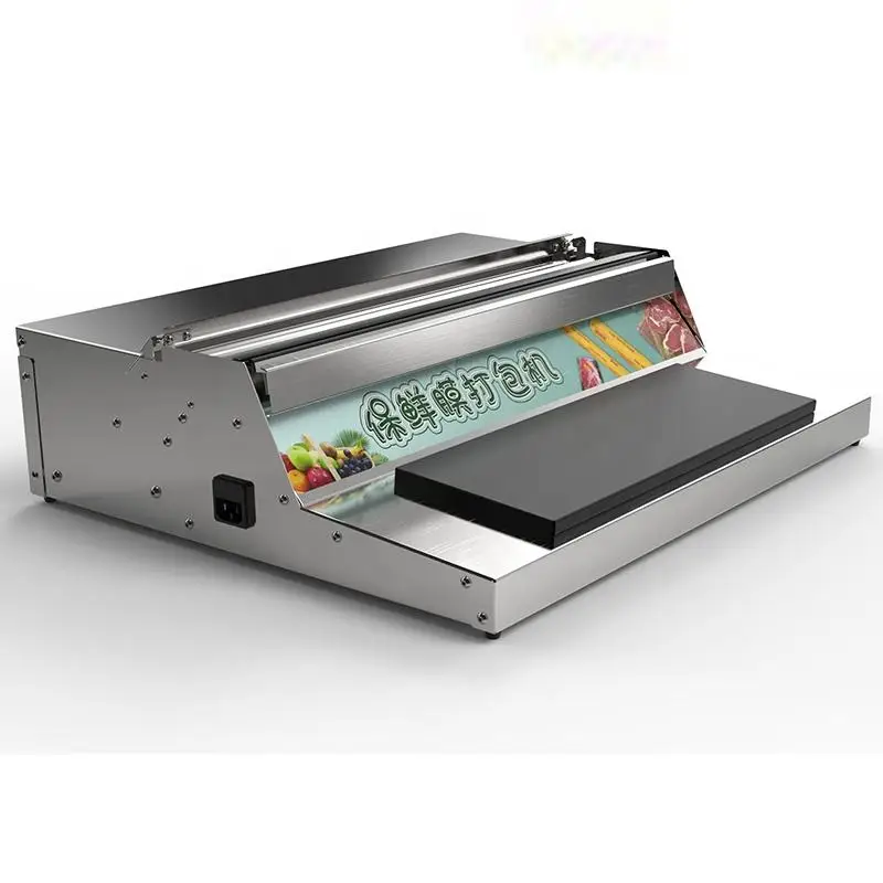 Semi-automatic Hand Wrapper Plastic Cling Film Wrapper Machine for Food.Fruit.Meat Package