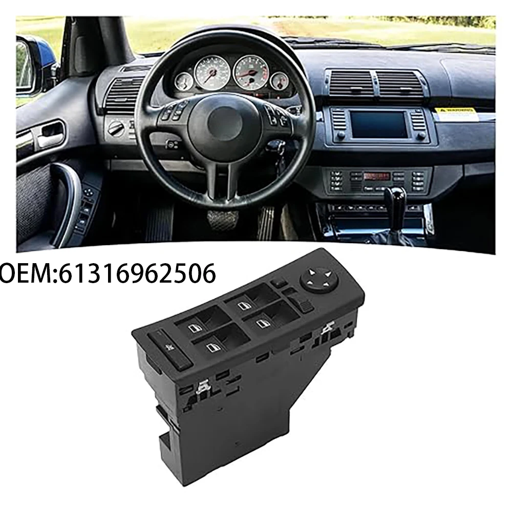 

Car accessories 61316962506 Auto Front left Window Lifter Switch Window regulator Switch for BMW X5 E53 X5 3.0i 4.4i 2001~2006