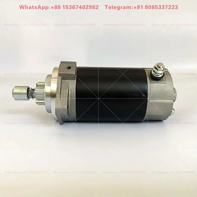 Four-Stroke 15/20/30HP Outboard Engine Starter Motor Accessories Marine Boat Repair Replacement Parts High Durability