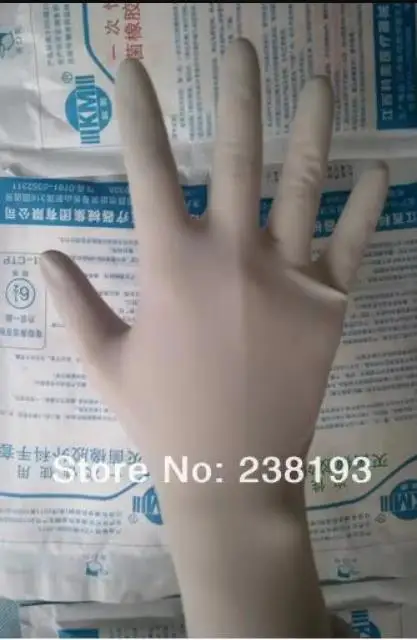 20 Pairs Individual Package Disposable Sterile Gloves, Ultra-thin Clean Rubber Gloves.Clinic, Hospital Isolat Gloves