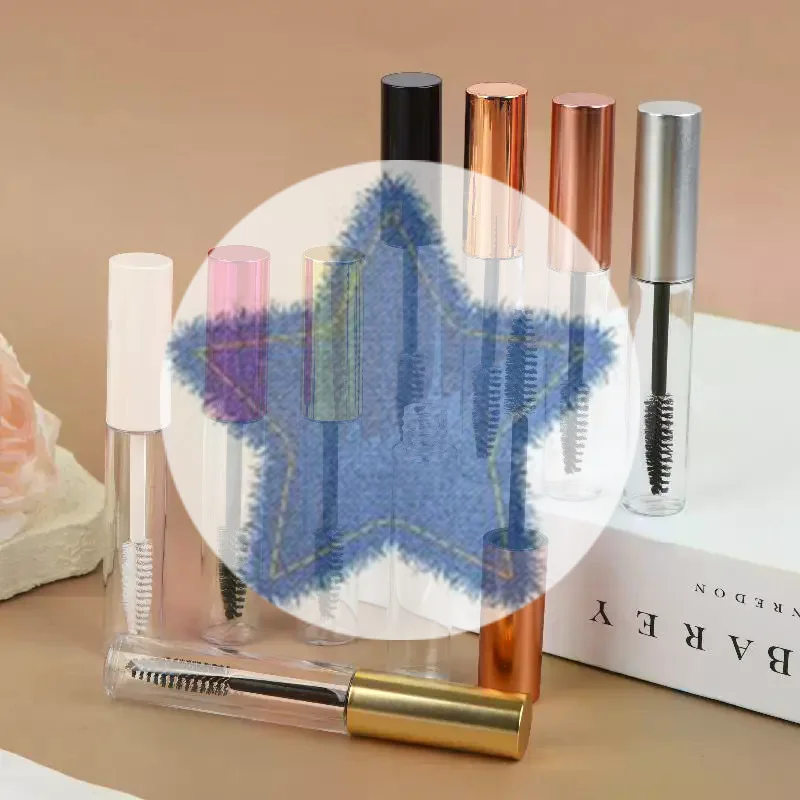 [10ml Vuoto Tubo Mascara Crescita Delle Ciglia Fiala di Liquido Bottiglia Con Bacchetta Per Ciglia Crema Per Ciglia Contenitore Riutilizzabile Imballaggio Trucco