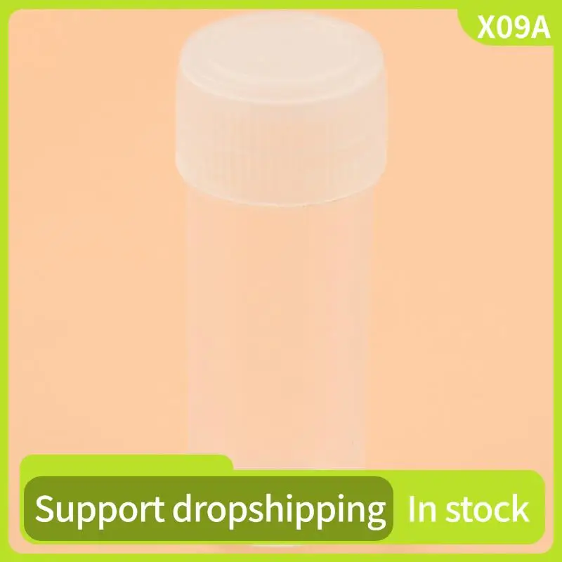 

X09A 150X пластиковая бутылка для образцов 5 мл пробирка лабораторный небольшой контейнер для хранения флаконов + крышка