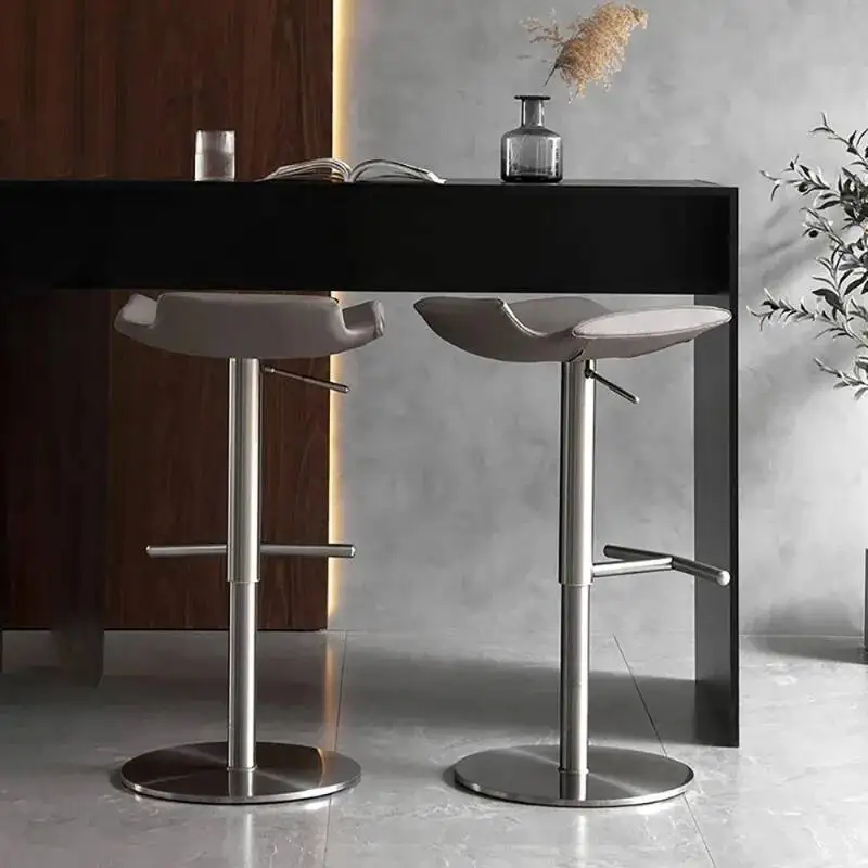 Regulowany Wysokość Nowoczesny Stołek Barowy Premium Nordic Luksusowy Stołek Barowy do Salonu Wygodny Stołek Kuchenny Tabouret De Bar Meble