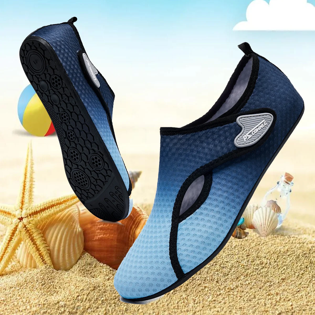 Diving Shoes Women Aqua Shoes Men Beach Swimming Water Sport Socks Barefoot Sneaker Fitness Dance Swim Surfing Snorkeling Shoe - view 6